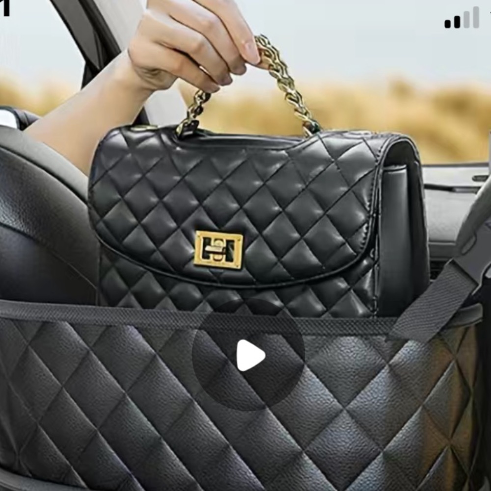 Car Handbag Holder Organiser Pocket Car Seat Organizer Bag